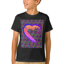 Gloeiend hart T-shirt