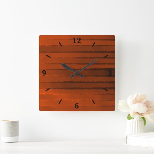 gloeiend heet spul vierkante klok (Huis)