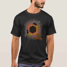 Gloeiend honingraat bijen t-shirt
