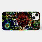 Gloeiend, kleurrijk ventilator Bouquet Case-Mate iPhone Case (Achterkant (horizontaal))
