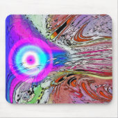 gloeiend komeet muismat (Voorkant)