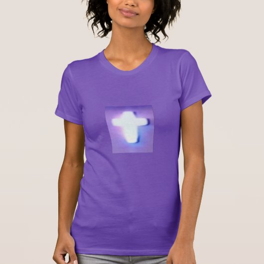 GLOEIEND KRUIS T-SHIRT (Voorkant)