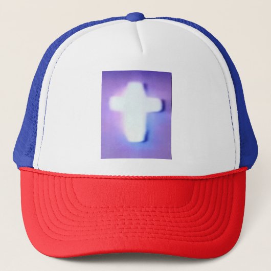 GLOEIEND KRUIS TRUCKER PET (Voorkant)