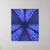 gloeiend licht canvas afdruk (Voorkant)