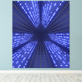 gloeiend licht canvas afdruk (Insitu (Houten vloer))