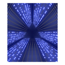 gloeiend licht foto afdruk