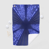 gloeiend licht golfhanddoek (Insitu)