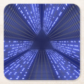 gloeiend licht kartonnen onderzetters (Voorkant)