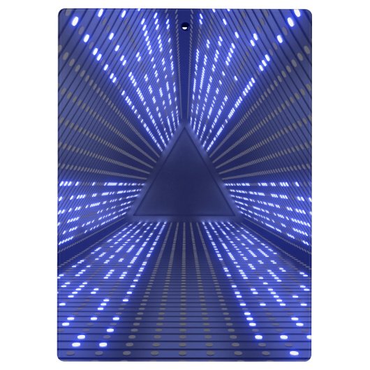 gloeiend licht klembord (Achterkant)