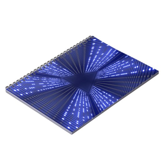 gloeiend licht notitieboek (Linkerzijde)