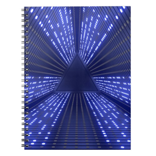 gloeiend licht notitieboek (Voorkant)