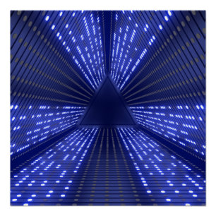 gloeiend licht perfect poster