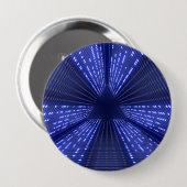 gloeiend licht ronde button 4,0 cm (Voorkant /achterkant)