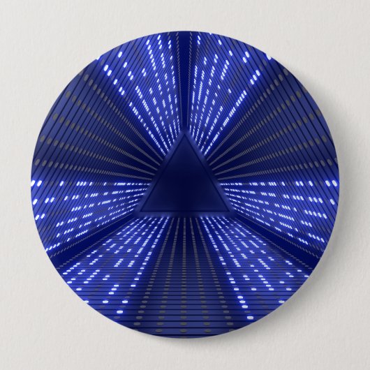 gloeiend licht ronde button 4,0 cm (Voorkant)