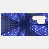 gloeiend licht samsung galaxy hoesje (Achterkant horizontaal)