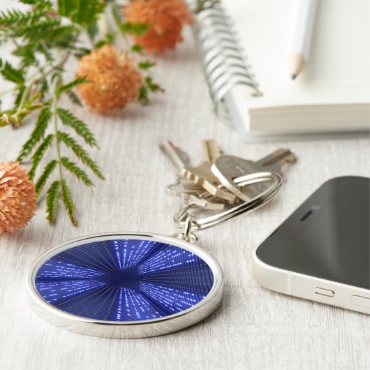 gloeiend licht sleutelhanger (Zijkant)