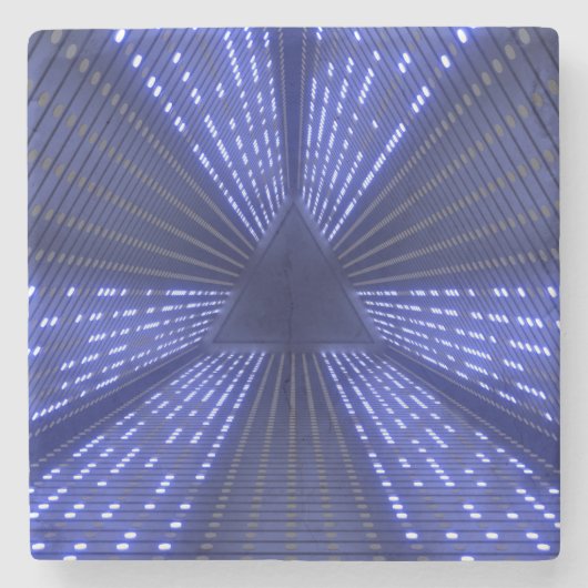 gloeiend licht stenen onderzetter (Voorkant)