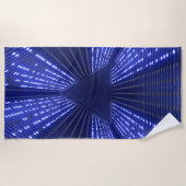 gloeiend licht strandlaken (Voorkant)