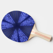 gloeiend licht tafeltennisbatje (Zijkant)