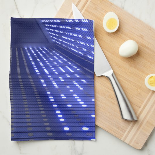 gloeiend licht theedoek (Quarter Fold)