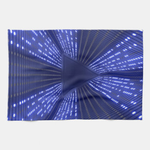 gloeiend licht theedoek