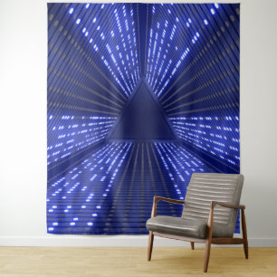 gloeiend licht wandkleed