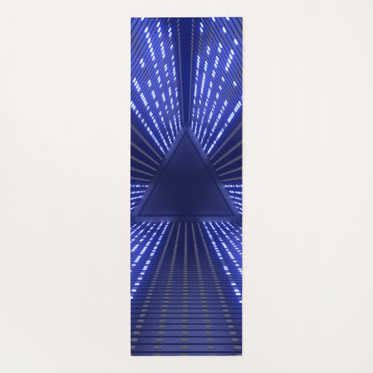 gloeiend licht yogamat (Achterkant)