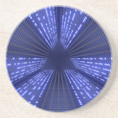 gloeiend licht zandsteen onderzetter (Voorkant)