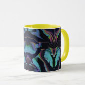 Gloeiend Neon Gebrandschilderd Glas Abstract Acryl Mok (Voorkant rechts)