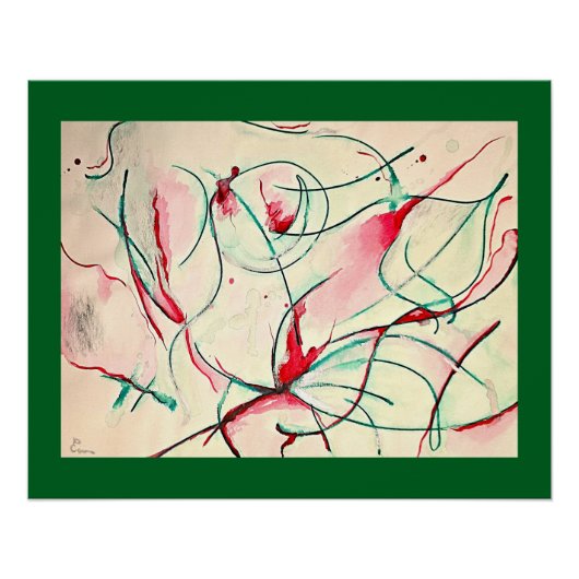 Gloeiend ras perfect poster (Voorkant)