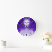 Gloeiend Skelet: Wandklok (Huis)