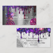 gloeiend vertrouwen permanente make-up visitekaartje (Voorkant / Achterkant)