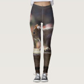 Gloeiend vierkant leggings (Voorkant)