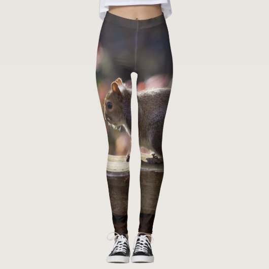 Gloeiend vierkant leggings (Voorkant)