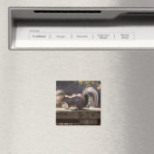 Gloeiend vierkant magneet (Insitu (Vaatwasser))