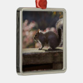 Gloeiend vierkant metalen ornament (Rechts)