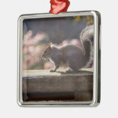 Gloeiend vierkant metalen ornament (Links)