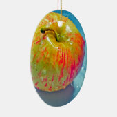 Gloeiende appel keramisch ornament (Rechts)