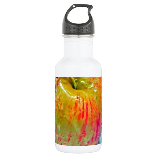 Gloeiende appel waterfles (Voorkant)