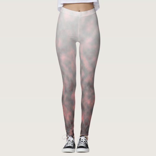Gloeiende as in nevels leggings (Voorkant)