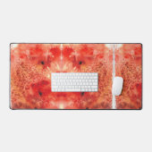 Gloeiende As Ontvouwt Bureaumat (Keyboard & Muis)