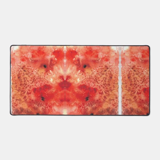 Gloeiende As Ontvouwt Bureaumat (Voorkant)