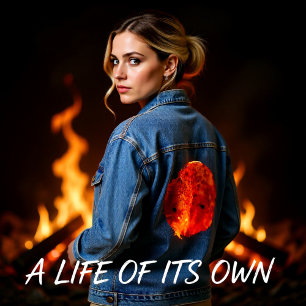 Gloeiende As Ontwikkelt Zich Denim Jacket