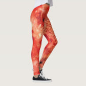 Gloeiende As Ontwikkelt Zich Leggings (Rechts)