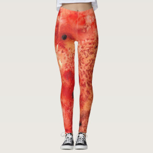 Gloeiende As Ontwikkelt Zich Leggings