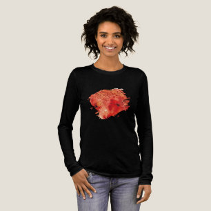 Gloeiende As Ontwikkelt Zich Tri-Blend Shirt