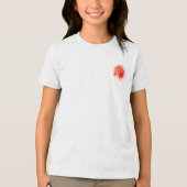 Gloeiende As Ontwikkelt Zich Tri-Blend Shirt (Voorkant)