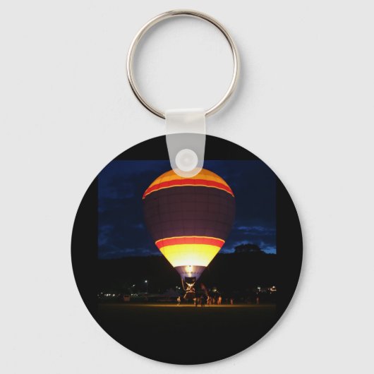 Gloeiende ballon, ufoon sleutelhanger (Voorkant)