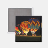 Gloeiende ballonnen! Licht de nacht op! Magneet (Voorkant / Achterkant)