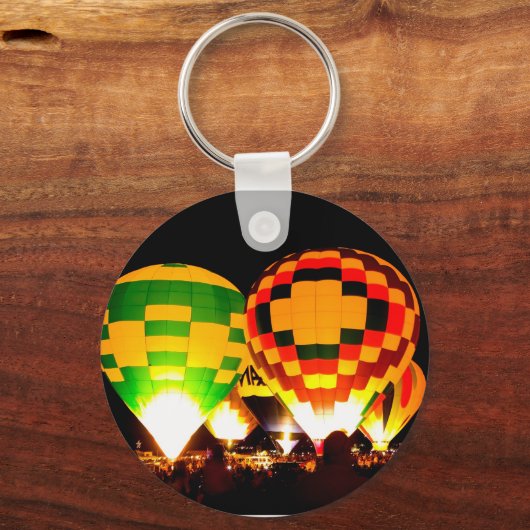 Gloeiende ballonnen sleutelhanger (Voorkant)